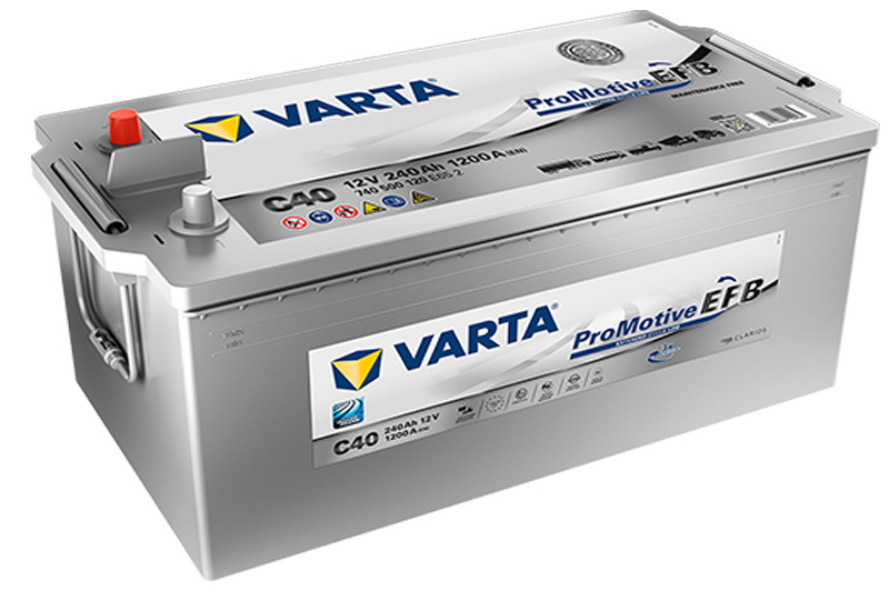 ΜΠΑΤΑΡΙΑ ΦΟΡΤΗΓΟΥ-ΤΡΑΚΤΕΡ 12V 240AH C40 EFB VARTA 